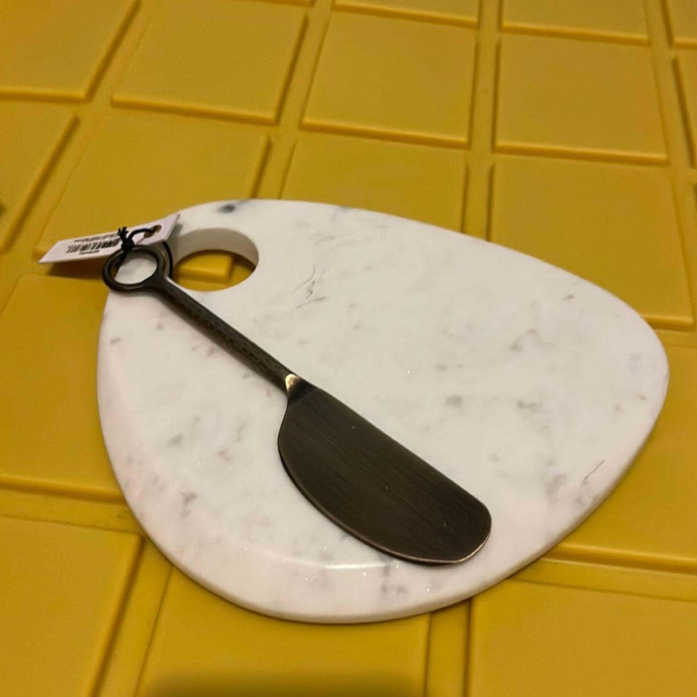 Marble design cheese cutting board
